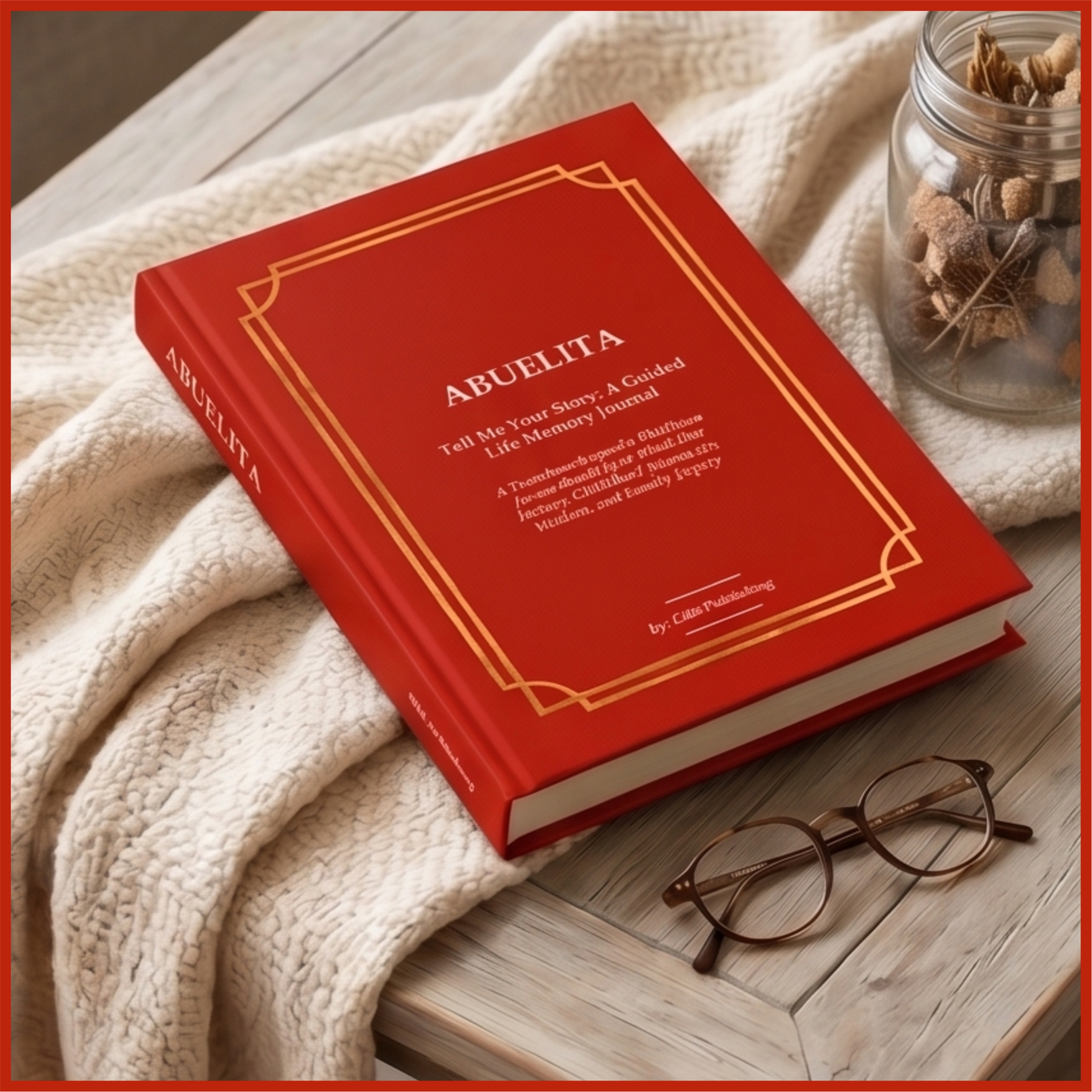 Abuelita Tell me Your Story, A Guided Life Memory Journal - View 2